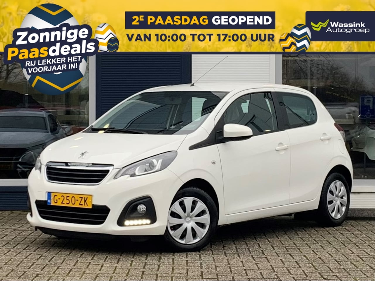 Peugeot 108 - 1.0 e-VTi 72pk 5-drs Active | Airco | Bluetooth | LED dagrijverlichting | ABS | ISO-Fix | - AutoWereld.nl