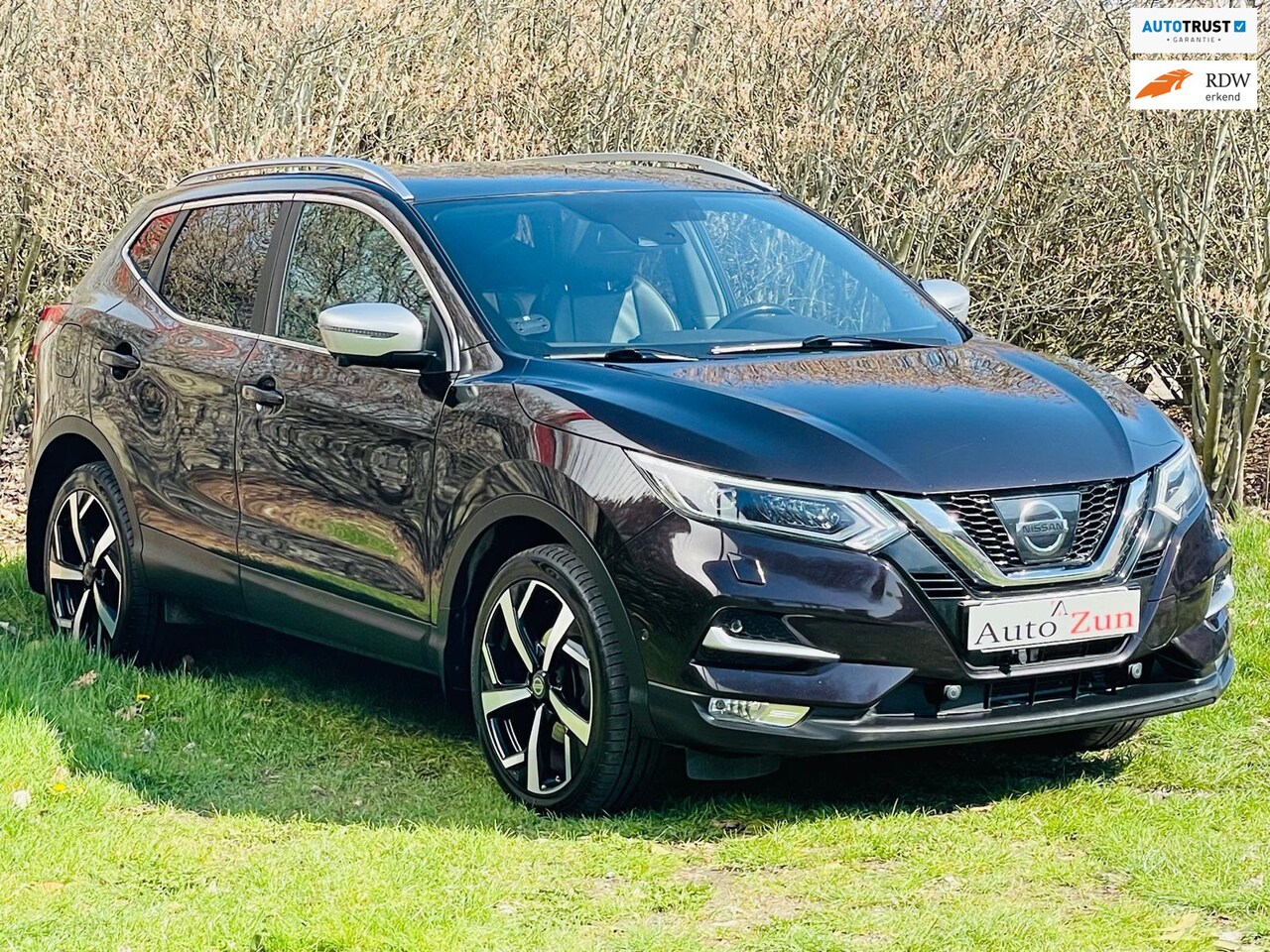 Nissan Qashqai - 1.2 Tekna/Pano/Bose/Leer/Automaat/360 camera/Navi - AutoWereld.nl