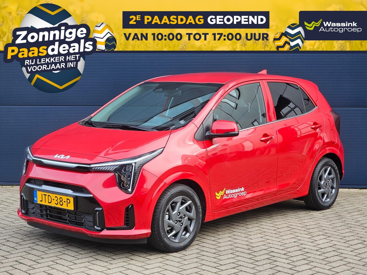 Kia Picanto - 1.0 DPi 4-zits DynamicPlusLine | Camera | Apple Carplay | Navigatie | Airco | Lichtmetalen - AutoWereld.nl