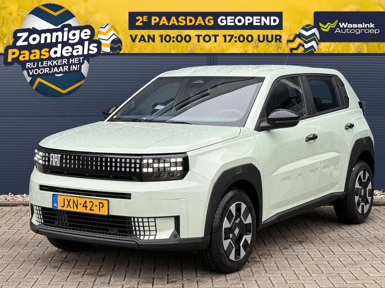 Fiat Grande Panda - 1.2 Hybrid 100pk eDCT6 Icon | Pack Tech | Apple Carplay/Android | Parkeerhulp | Climate Co - AutoWereld.nl