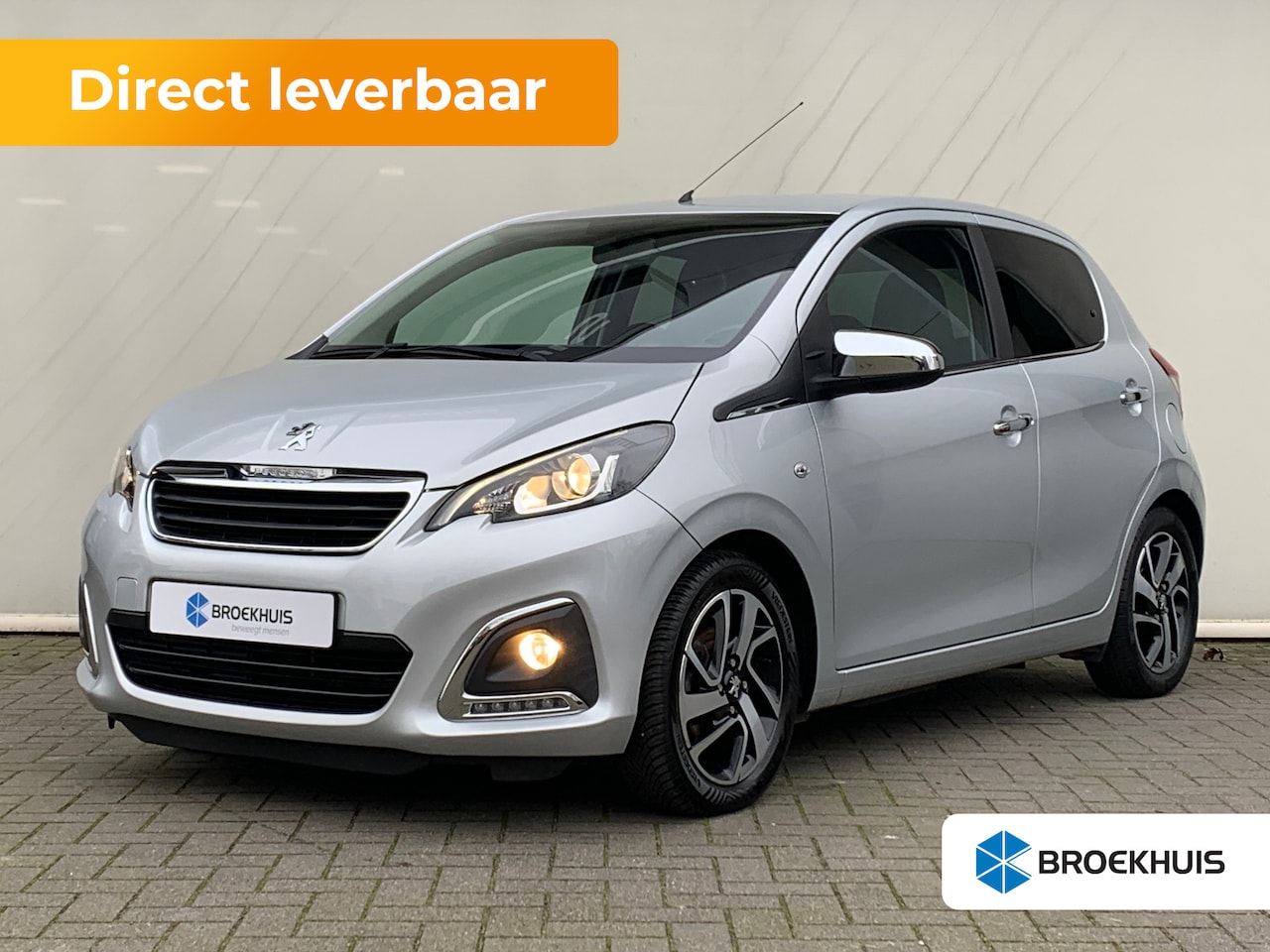 Peugeot 108 - 1.0 e-VTi Allure | AppleCarPlay/ Android Auto | Camera | Climate Control | Chroom | LMV 15 - AutoWereld.nl