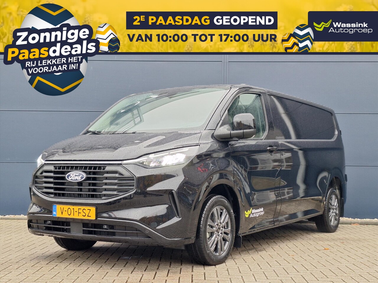 Ford Transit Custom - 2.0 EcoBlue 136pk L2H1 320 Limited | Winter Pack | Navigatie | Houten Afwerking Zijpanelen - AutoWereld.nl