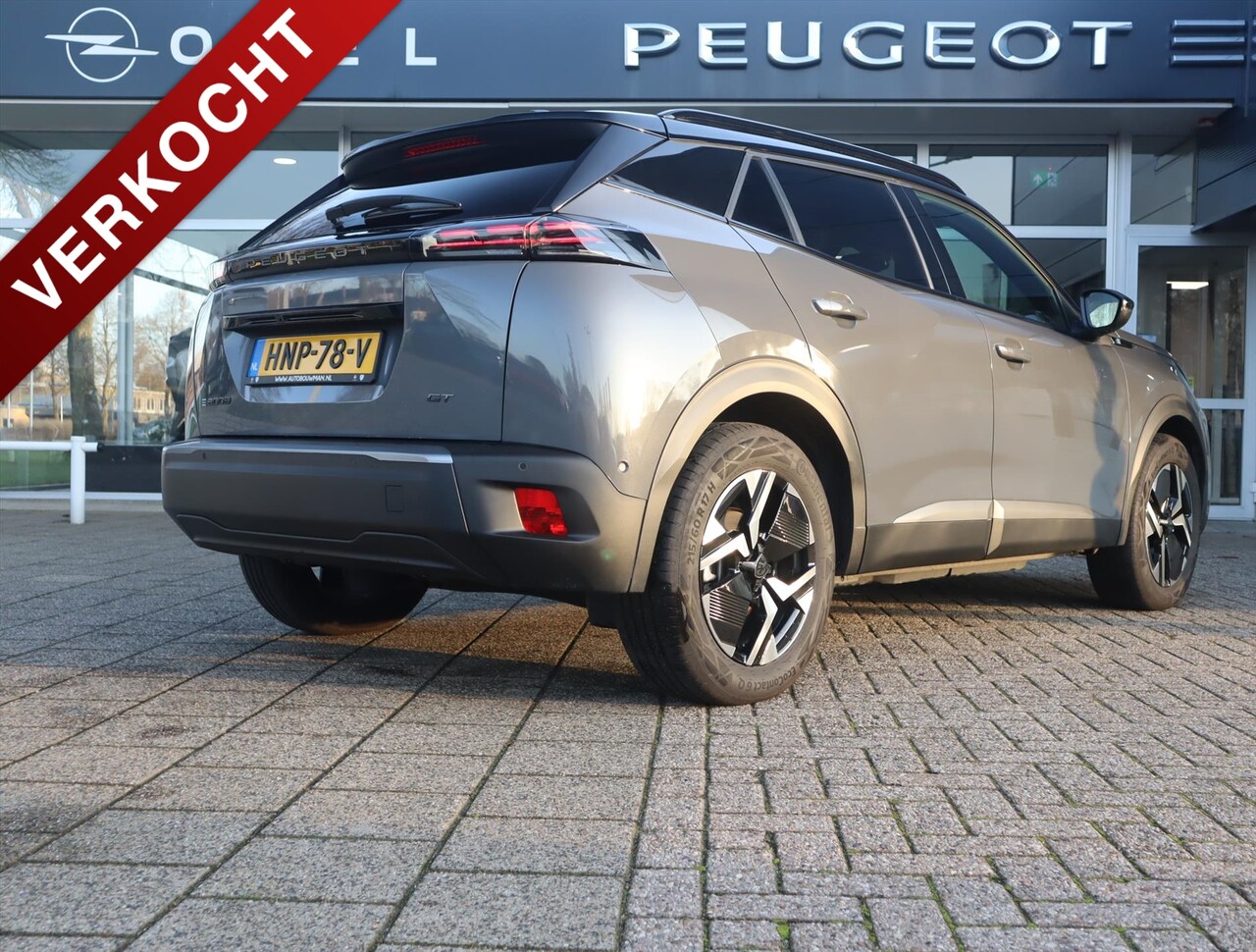 Peugeot e-2008 - GT EV 54kWh 156pk, Rijklaarprijs, Navigatie 360° Camera Adaptieve cruise control - AutoWereld.nl