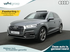 Audi Q5 - 2.0 TFSI 252 pk S-tronic Quattro S-Line | Panoramadak | Trekhaak | Luchtvering | Leder | M