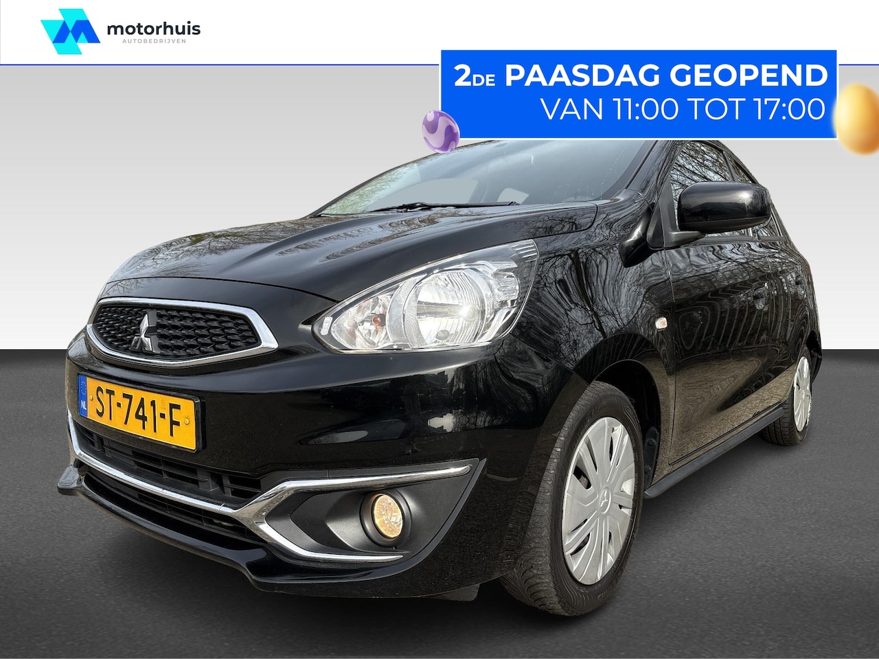 Mitsubishi Space Star - | 71pk ClearTec Stop & Go Cool+ | Airco | Cosmos Black | Betrouwbaar & zuinig | - AutoWereld.nl