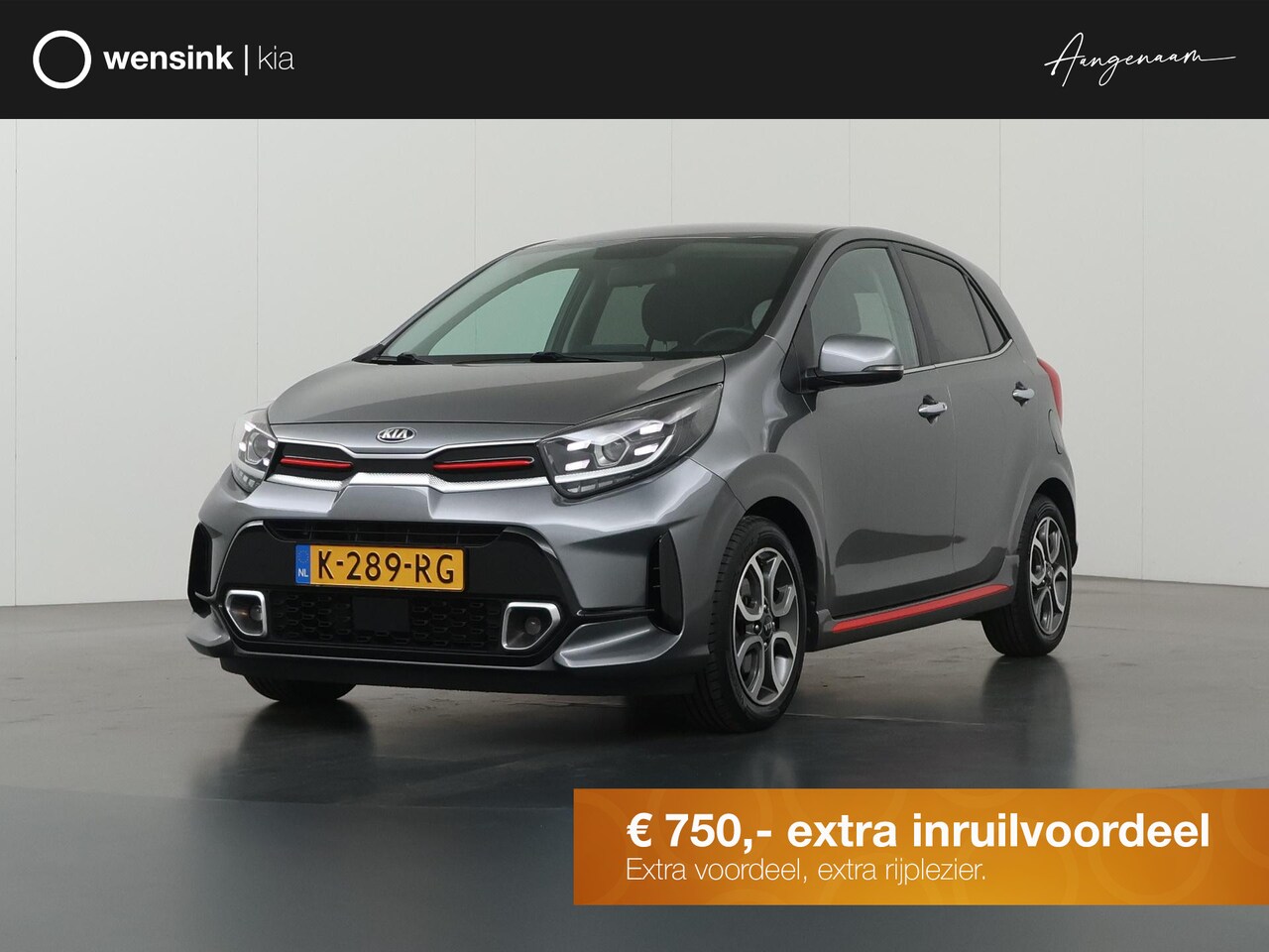 Kia Picanto - 1.0 DPi GT-Line | Navigatie | Parkeercamera | Leder | Apple Carplay/Android Auto | Climate - AutoWereld.nl