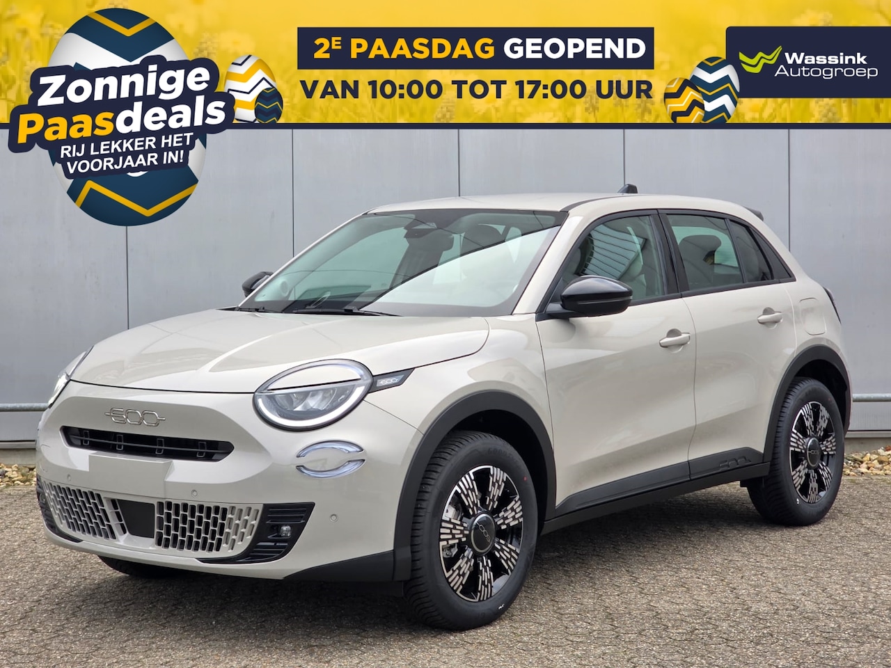 Fiat 600 - 110pk Hybrid Icon Automaat | Navigatie | Parkeercamera | Climate Control - AutoWereld.nl