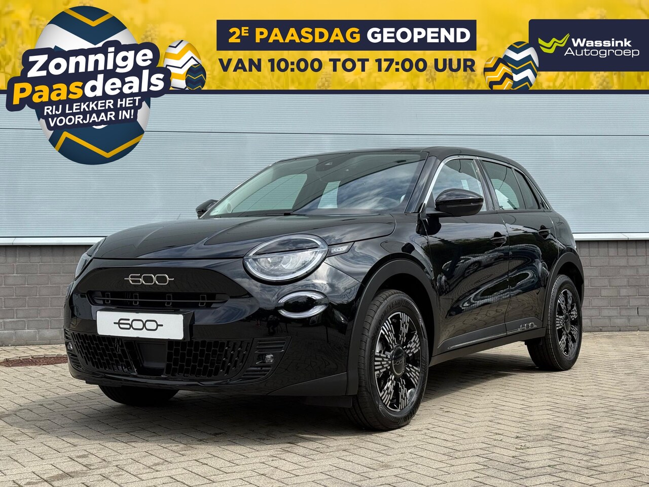 Fiat 600 - 1.2 Hybrid Turbo Charged 110pk Automaat Urban | Cruise Control | Parkeersensoren | Airco | - AutoWereld.nl