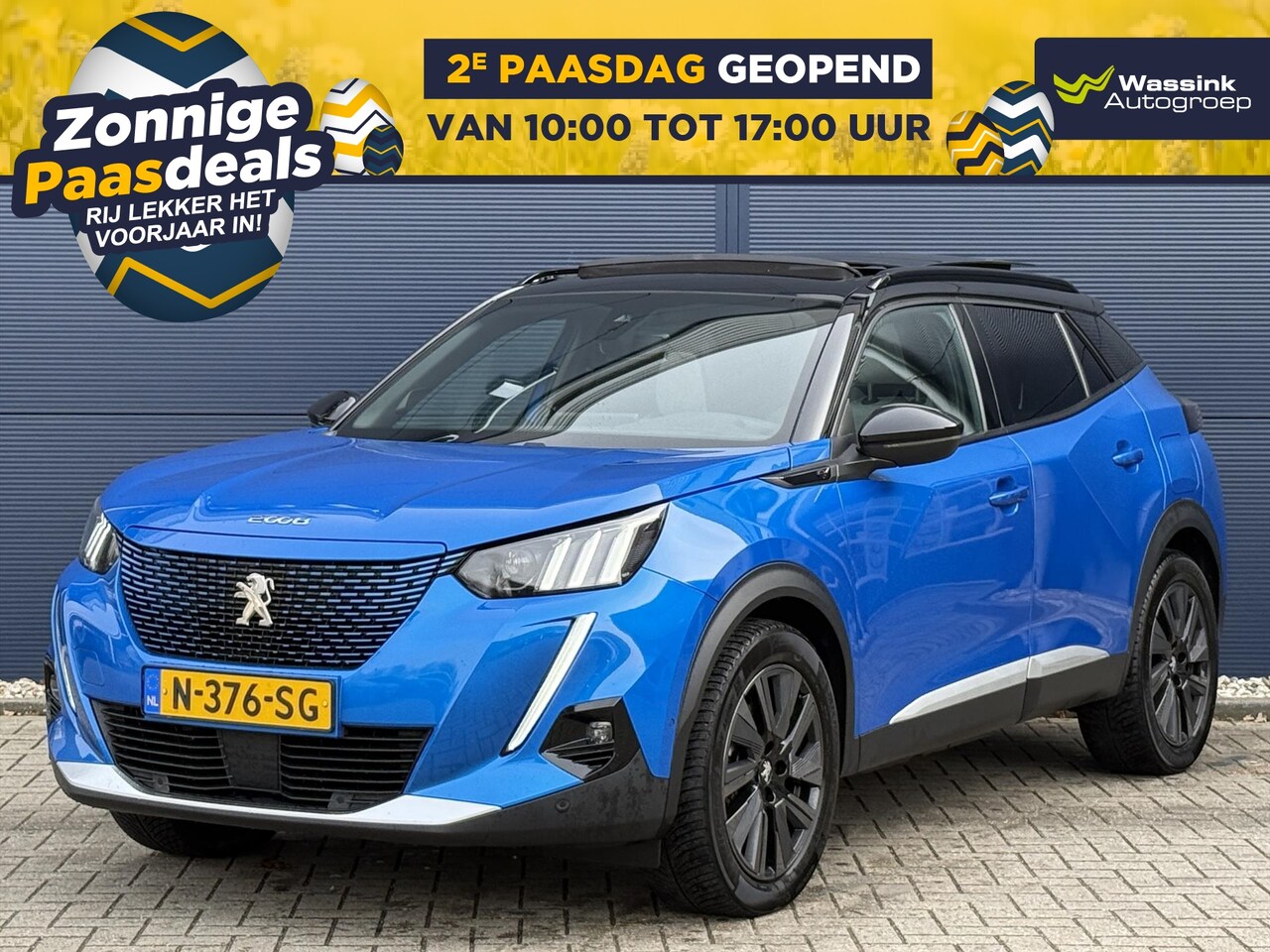 Peugeot e-2008 - EV 50kWh 136pk GT Pack | Navigatie I Schuifdak | Camera | Stoelverwarming | Full Led | 18 - AutoWereld.nl