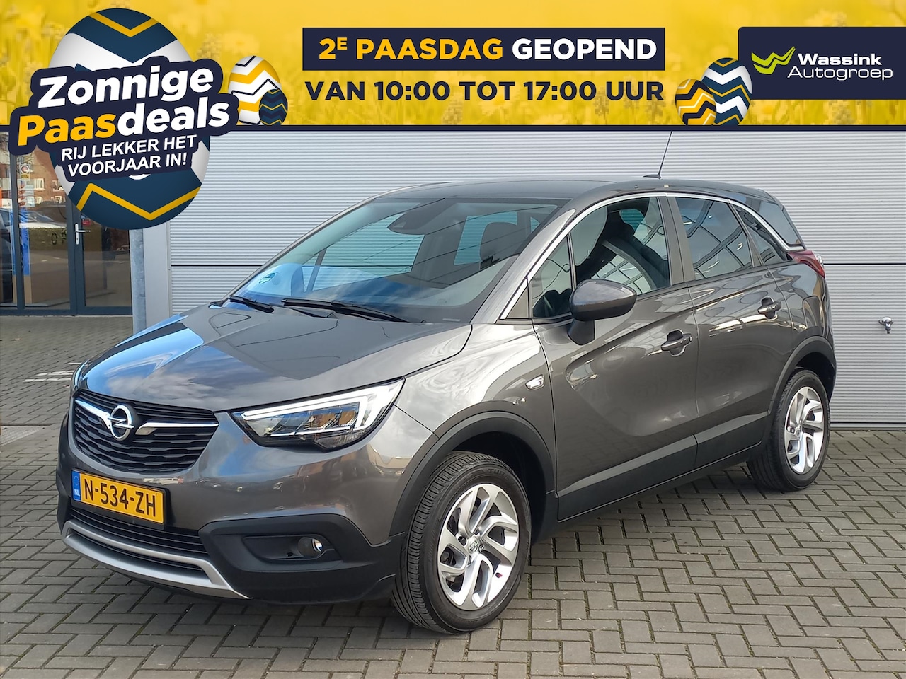 Opel Crossland X - 1.2T 110pk Innovation | Climate control | Navigatie by app | Lm-velgen | Cruise control | - AutoWereld.nl