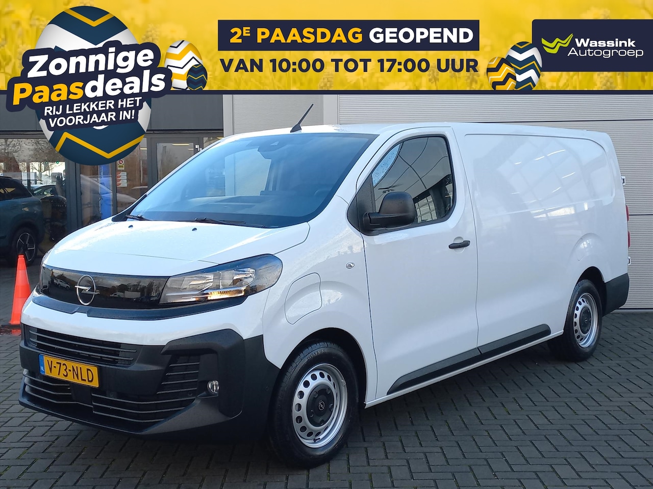 Opel Vivaro Electric - EV 75 kWh 136pk L3 Automaat + Extra's | Airconditioning | Navigatie via app | Camera | Par - AutoWereld.nl