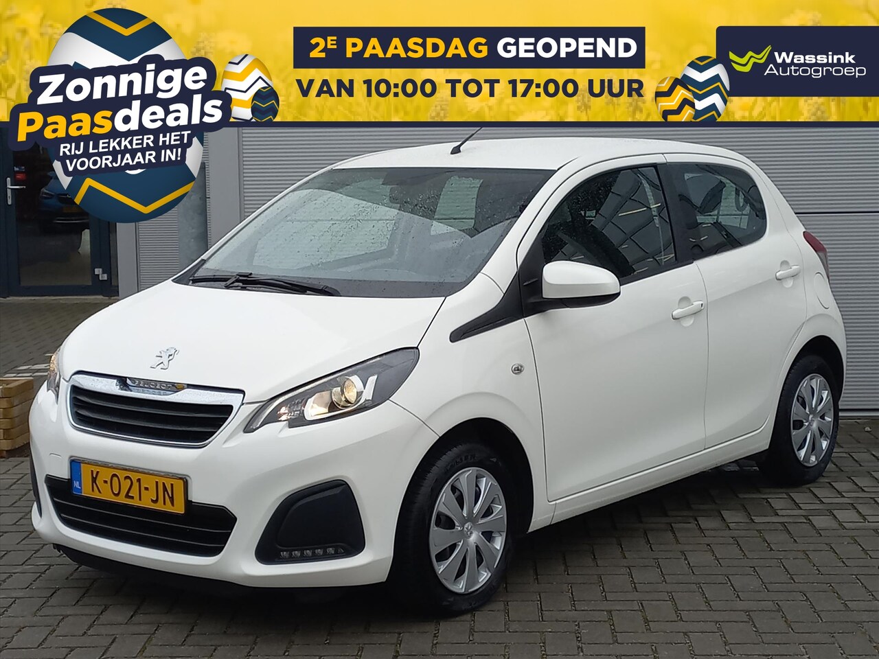 Peugeot 108 - 1.0 72pk 5drs Active | Airconditioning | Bluetooth | Parkeersensoren | 1e eigenaar | 100% - AutoWereld.nl