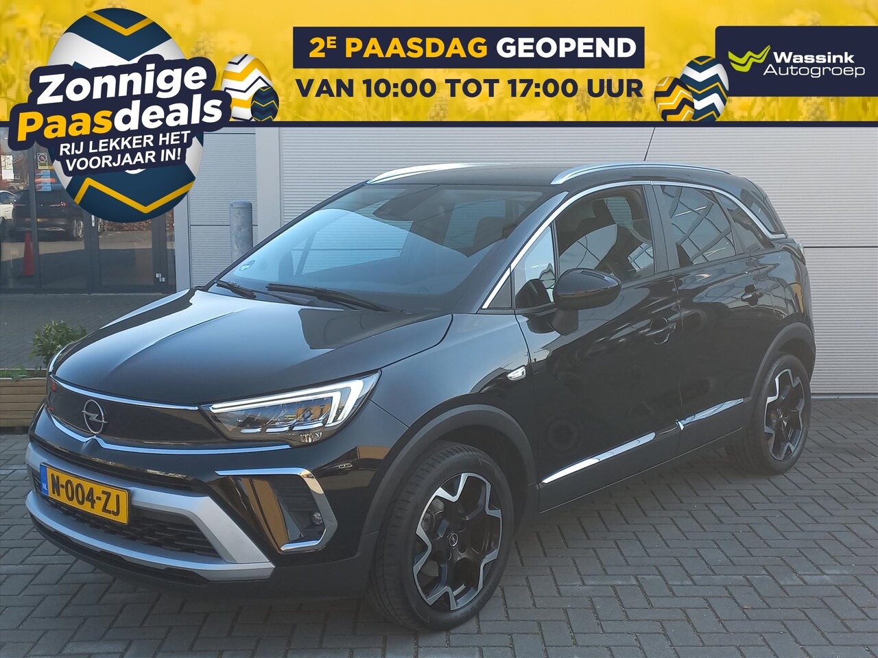 Opel Crossland - 1.2T 130pk Ultimate Automaat | Climate control | Navigatie | AGR-stoelen | Trekhaak | 17" - AutoWereld.nl