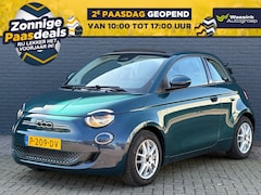 Fiat 500e - 42kWh 118pk Aut | 1e Eigenaar | WLTP 320km | Cabrio | Apple CarPlay | Lane Assist | Cruise