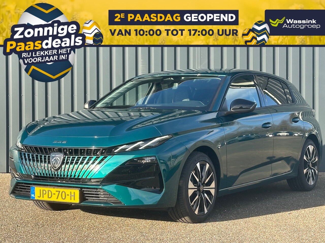 Peugeot 308 - 1.2 HYbrid 145pk e-DCS6 Allure I Camera Voor & Achter I Adaptieve Cruise I Navigatie I - AutoWereld.nl