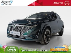 Nissan Qashqai - 1.3 MHEV Xtronic N-Design |1800kg trekgewicht|Coldpack|Panoramisch dak|Camera rondomzicht|