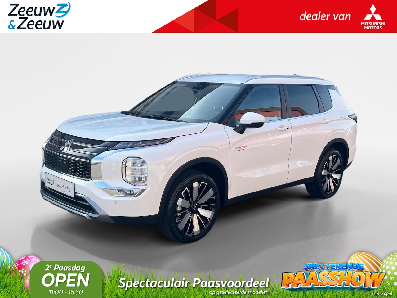 Mitsubishi Outlander - 2.4 PHEV First Edition € 7.500 euro korting eigen voorraad| 8 jaar garantie| Snel leverbaa - AutoWereld.nl