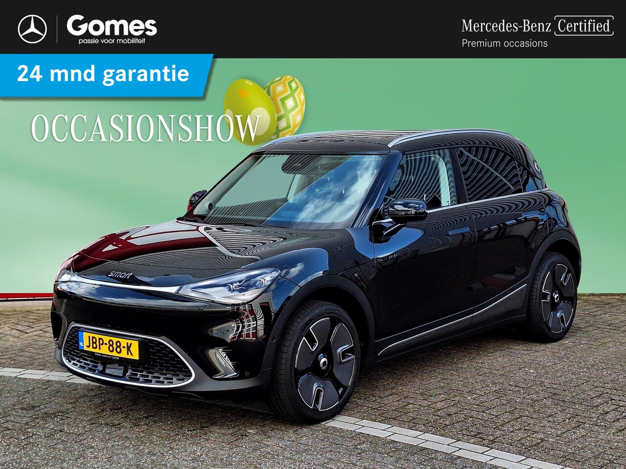 Smart #1 - Premium 66 kWh | Panoramadak | Beats Soundsystem | Keyless entry | CyberSparks LED+ Koplam - AutoWereld.nl