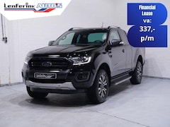 Ford Ranger - 2.0 Wildtrak 213 pk Aut. Grijs Kenteken 2p, 1e Eig Trekhaak 3.500 kg, Navi, Camera, Adapt.