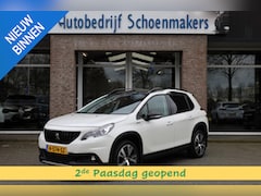 Peugeot 2008 - 1.2 PureTech GT-Line TREKHAAK HALF-LEER CARPLAY DAB CAMERA CRUISE CLIMA NAVI PDC 17''LMV