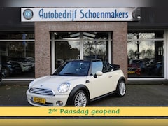 MINI Cabrio - 1.6 Cooper AUTOMAAT LEER CRUISE STOELVERW. CLIMA PDC 17"LMV ALL-SEASONS XENON AUTOMAAT