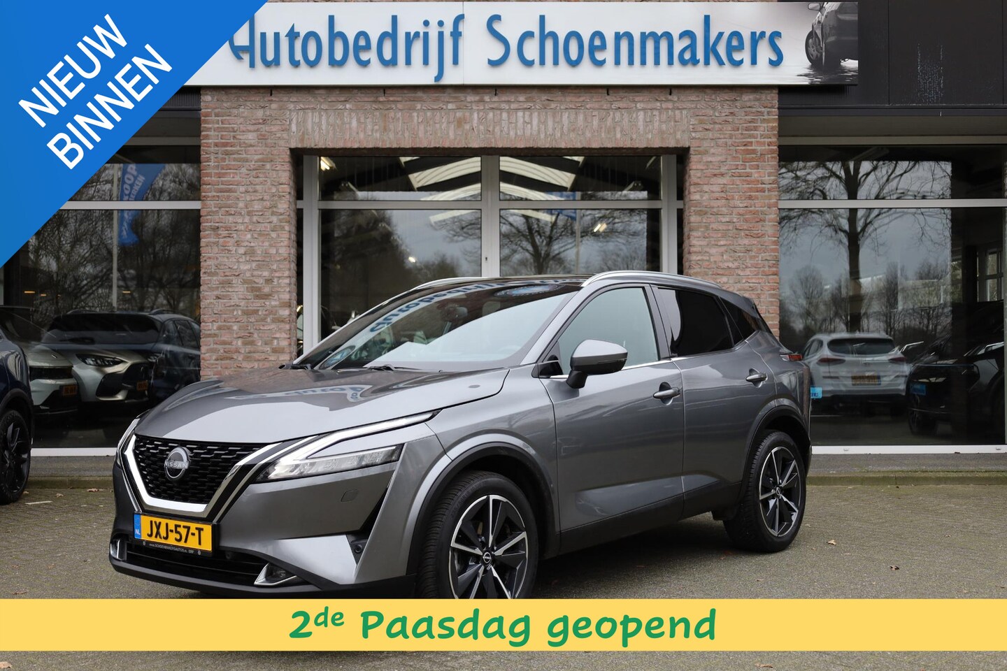 Nissan Qashqai - 1.3 MHEV Xtronic Tekna Plus PANO HUD MASSAGE MEMORY CARPLAY 360-CAM LEER STOEL/STUUR/RUITV - AutoWereld.nl