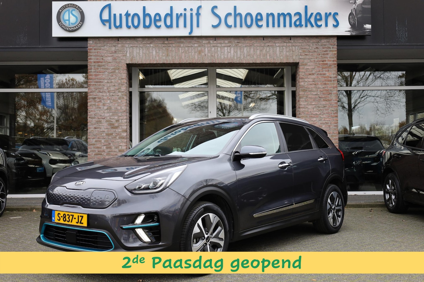 Kia e-Niro - ComfortLine 64 kWh TREKHAAK-AFN  CAMERA CARPLAY HALF-LEER ELEC.STOEL DAB ADAPTIVE-CRUISE C - AutoWereld.nl