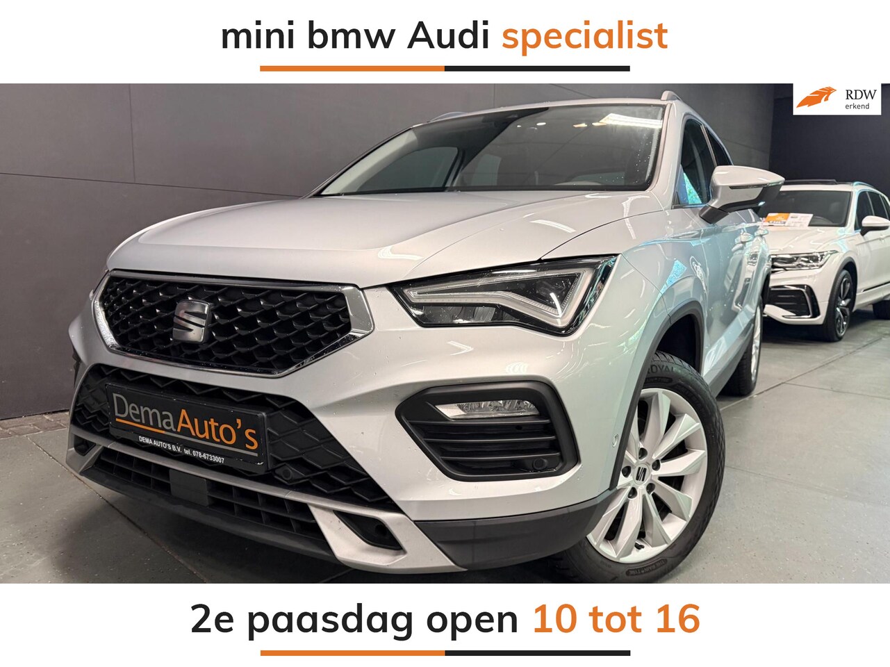 SEAT Ateca - 1.0 TSI Style Business Intense NAVI/CAM/PDC/CRUISE/LED/DAB/CARPLAY/// - AutoWereld.nl