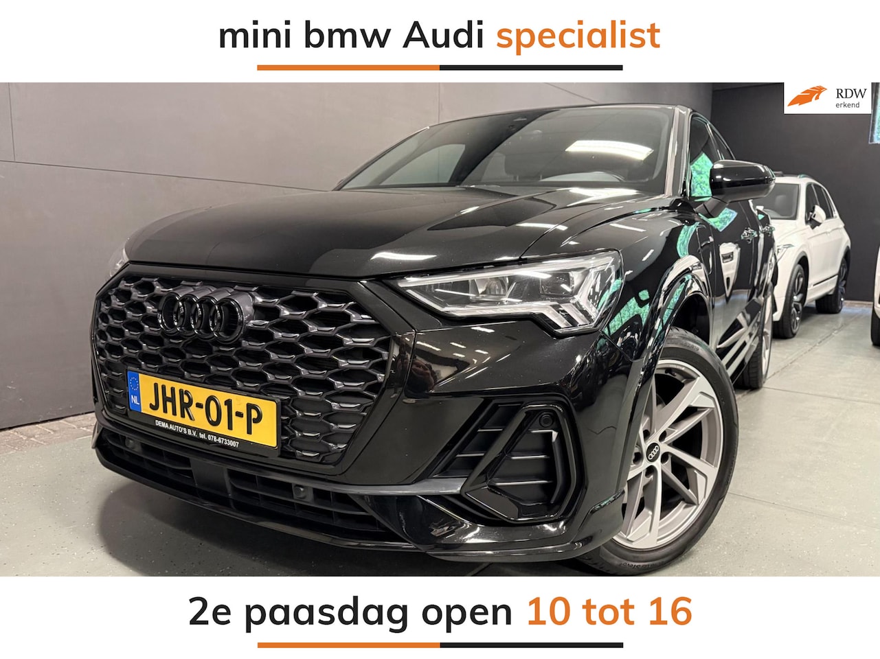 Audi Q3 Sportback - 45 TFSI e 2X S-LINE BLACK-LINE 19'' SOH-TEST/V-COCKPIT/NAVI/DAB/LED/ECC/PDC/CRUISE/KEYLESS - AutoWereld.nl