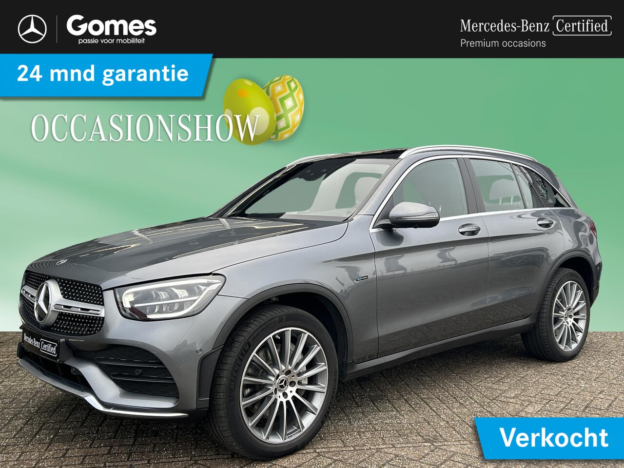 Mercedes-Benz GLC-klasse - 300e 4MATIC Business Solution AMG | Head up display | Memorypakket | Panoramadak - AutoWereld.nl