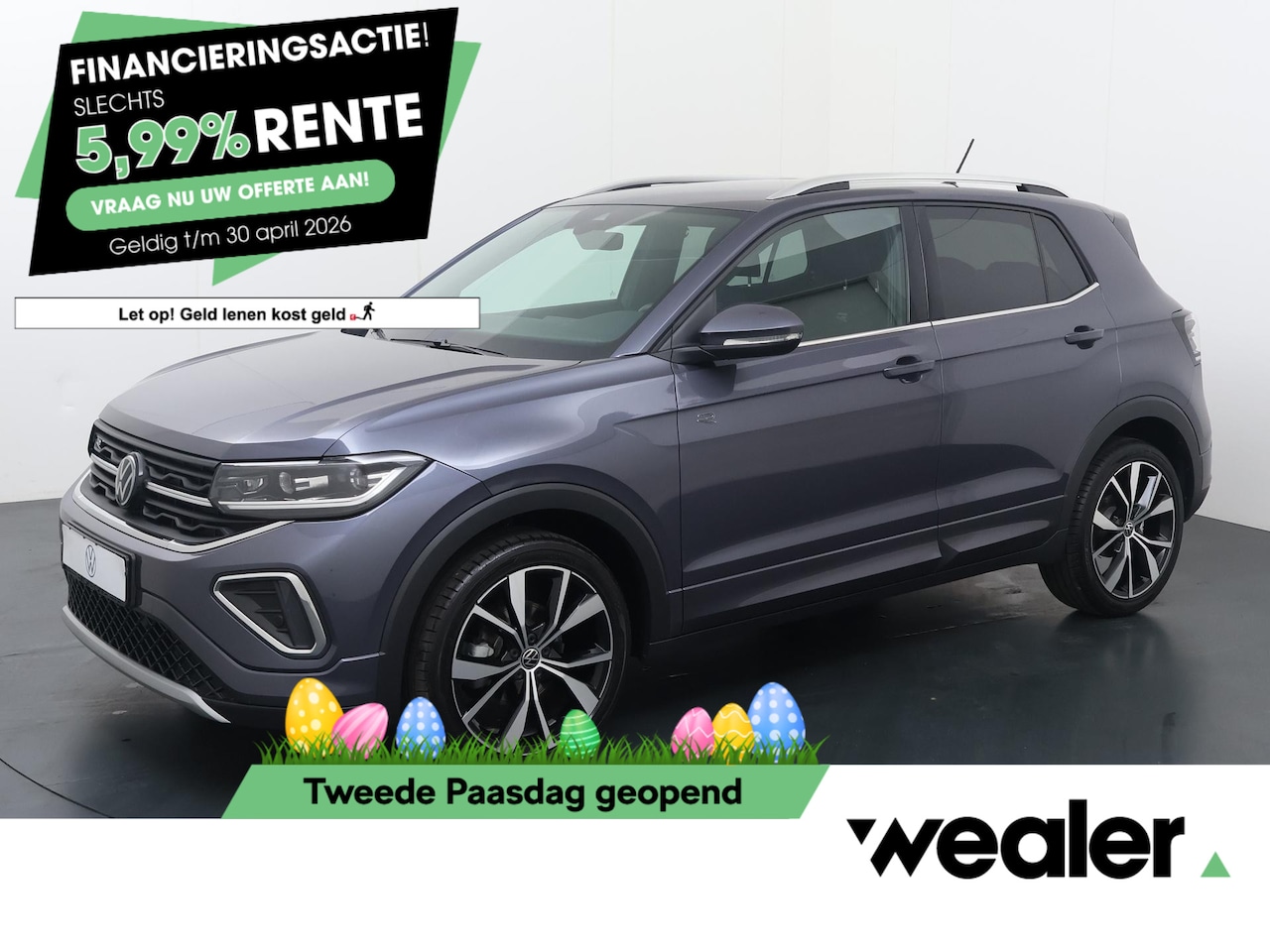 Volkswagen T-Cross - 1.5 TSI R-Line Edition | 150 PK | Automaat | Navigatiesysteem | Achteruitrijcamera | Clima - AutoWereld.nl