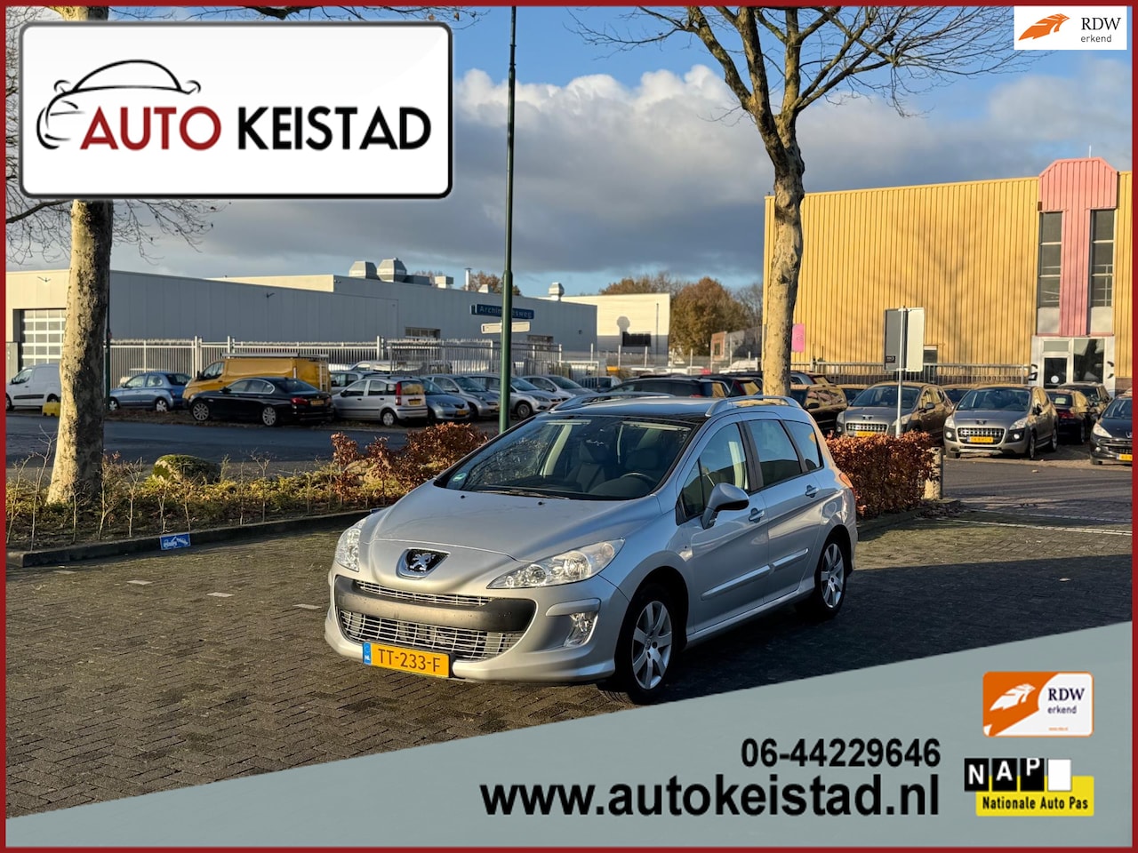 Peugeot 308 SW - 1.6 VTi X-LINE PANORAMA/CLIMA/CRUISE! APK 07-2026! - AutoWereld.nl