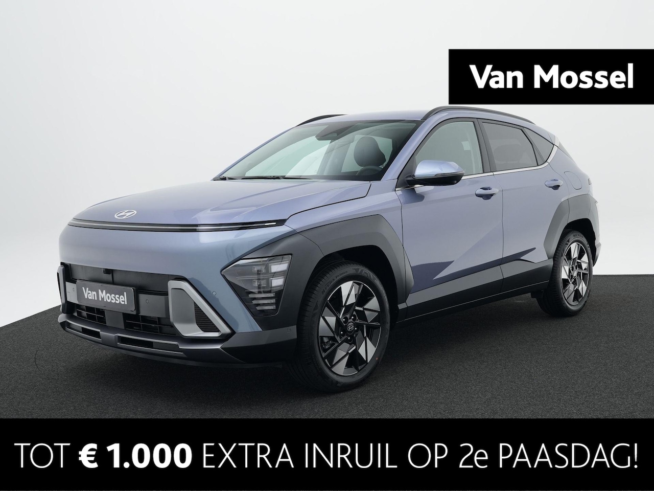 Hyundai Kona - 1.6 GDI HEV Premium | Stoelverwarming/Verkoeling | Stuurverwarming | 360 Camera | Adaptiev - AutoWereld.nl