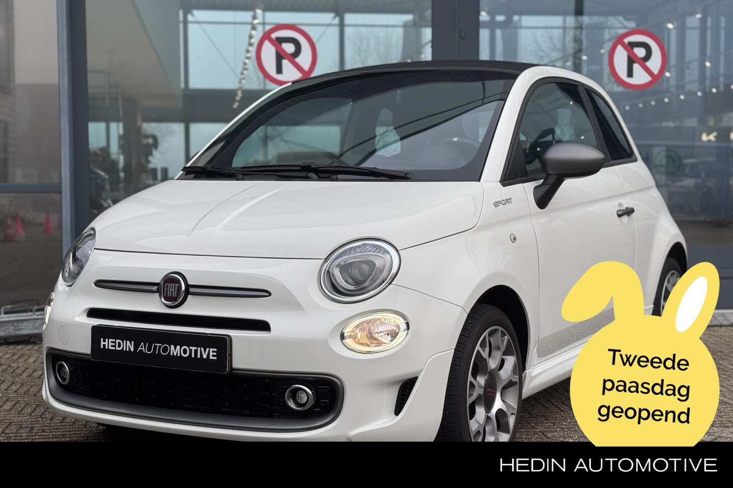 Fiat 500 C - 1.0 Hybrid Sport | Cabrio | Navigatie via App | Sportstoelen | Climate Control | Cruise Co - AutoWereld.nl