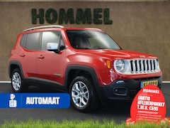 Jeep Renegade - 1.4 MultiAir Limited AWD - ORIGINEEL NEDERLANDSE AUTO - AFNEEMBARE TREKHAAK - 1200 KG TREK