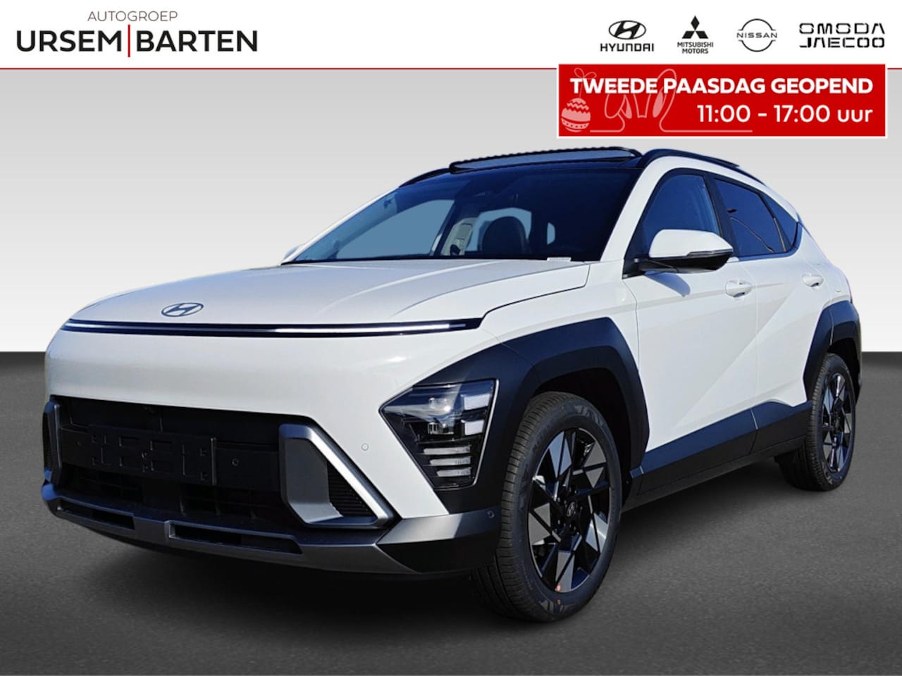 Hyundai Kona - 1.6 GDI HEV Premium Sky | Direct Leverbaar | Full Option - AutoWereld.nl