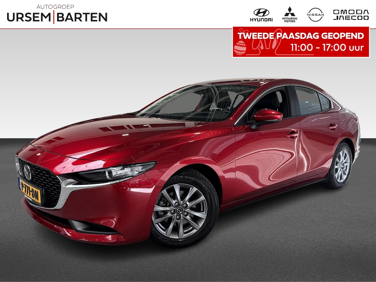 Mazda 3 - 2.0 e-SkyActiv-G M Hybrid 122 Comfort | Leder | Stoel&Stuurverwarming - AutoWereld.nl
