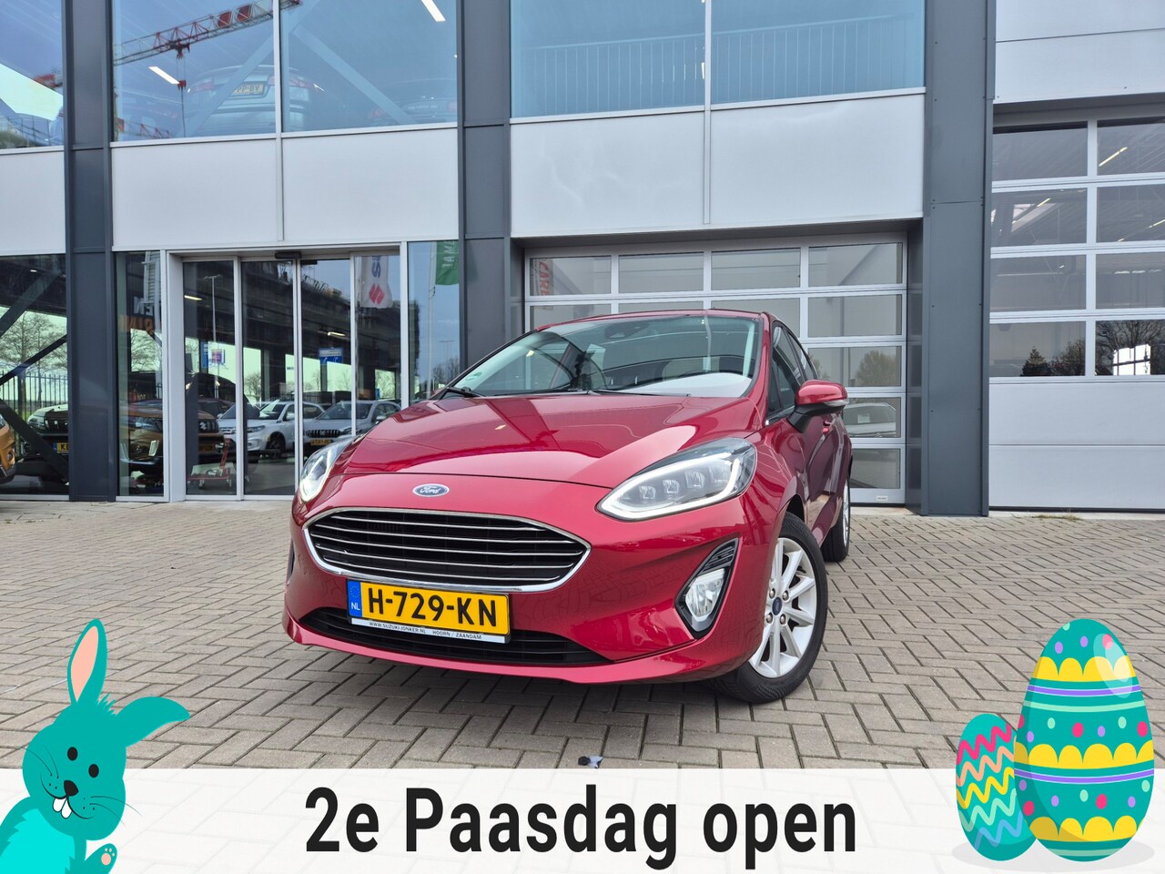 Ford Fiesta - 1.0 EcoBoost Titanium Trekhaak/Winterpack - AutoWereld.nl