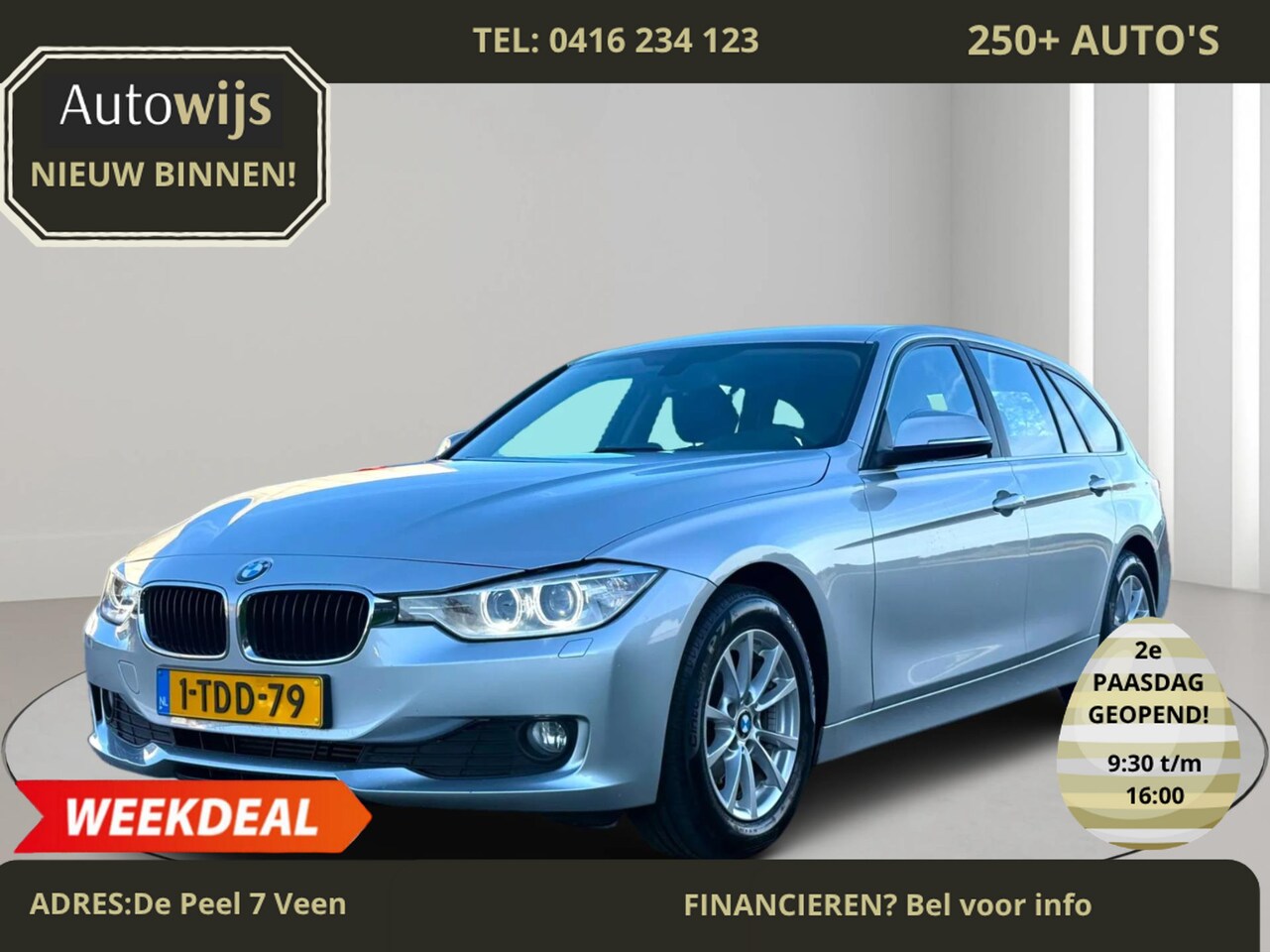 BMW 3-serie Touring - 316i Executive Upgrade|NL AUTO|81DKM|NAVI|LED|Goed onderhouden - AutoWereld.nl