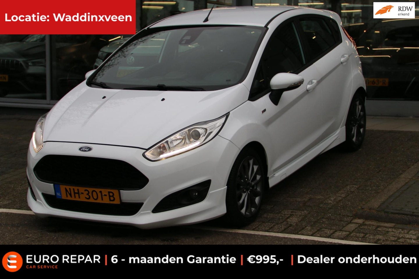 Ford Fiesta - 1.0 EcoBoost ST Line 101PK NL-AUTO NAP! - AutoWereld.nl