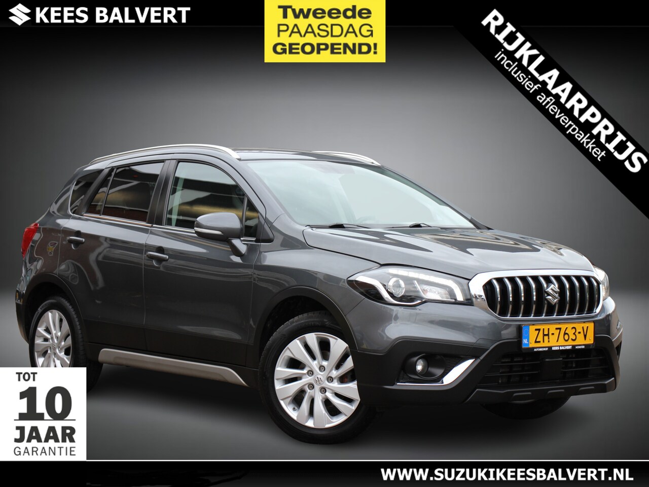 Suzuki S-Cross - 1.0 Boosterjet Select | 10 jaar Garantie | Trekhaak | Cruise | Navi | Keyless | - AutoWereld.nl