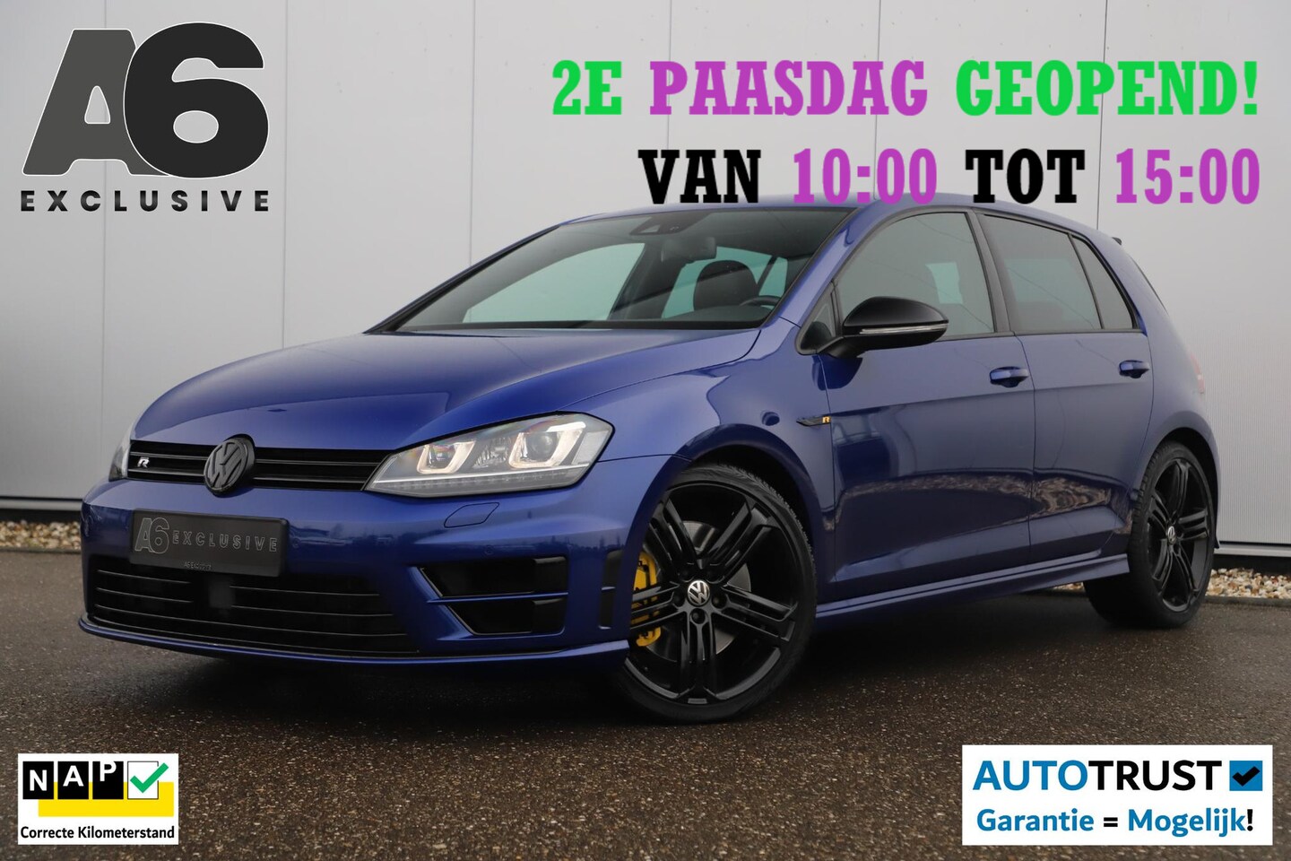 Volkswagen Golf - 2.0 TSI R 4Motion 301PK DSG Automaat DCC Lederen Bekleding 19 inch Xenon LED Keyless Navig - AutoWereld.nl