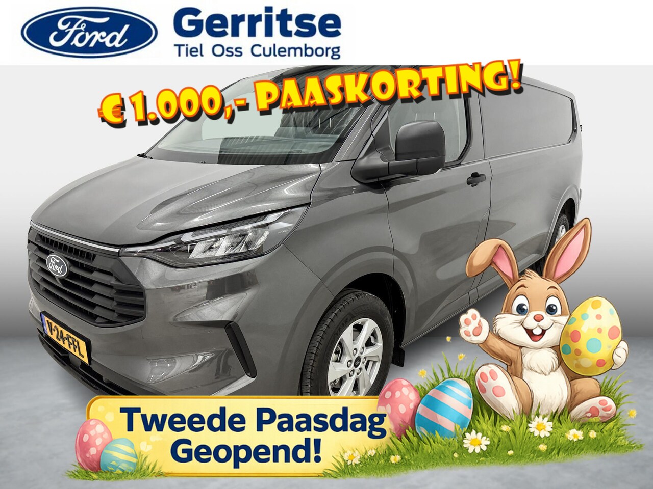 Ford Transit Custom - 320 2.0 TDCI L2H1 Trend met o.a. een trekhaak, stuurverwarming, stoelverwarming en 16 inch - AutoWereld.nl