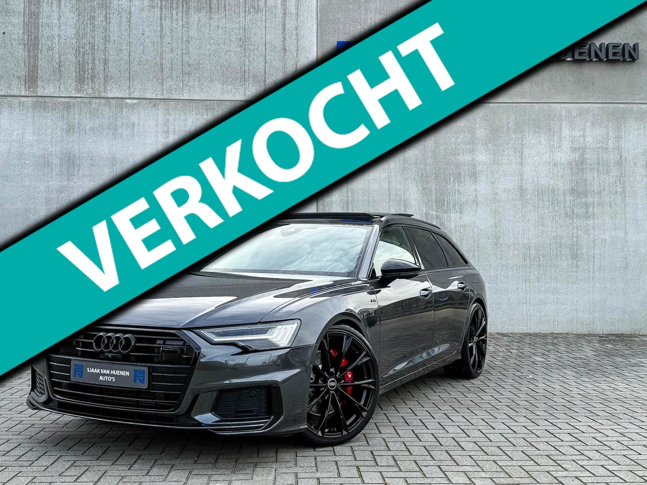 Audi A6 Avant - 55 TFSI e 367pk Quattro Competition S Edition S-Line Pano|HUD|Leder+Memory|Massage+Ventila - AutoWereld.nl