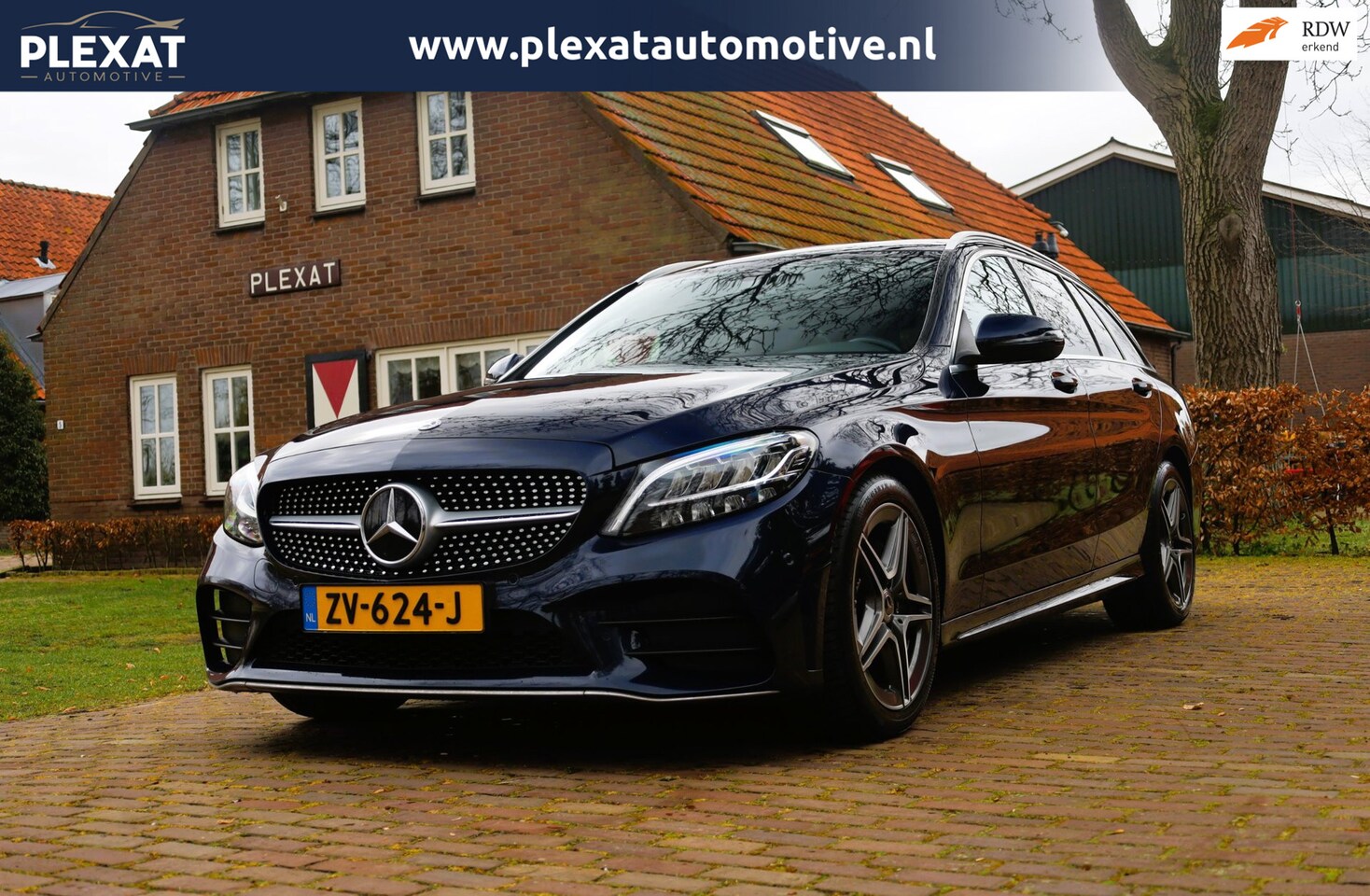 Mercedes-Benz C-klasse Estate - 200 Business Solution AMG Aut. | AMG-Pakket | Matrix Led | Stoelverwarming | Climate | Fac - AutoWereld.nl
