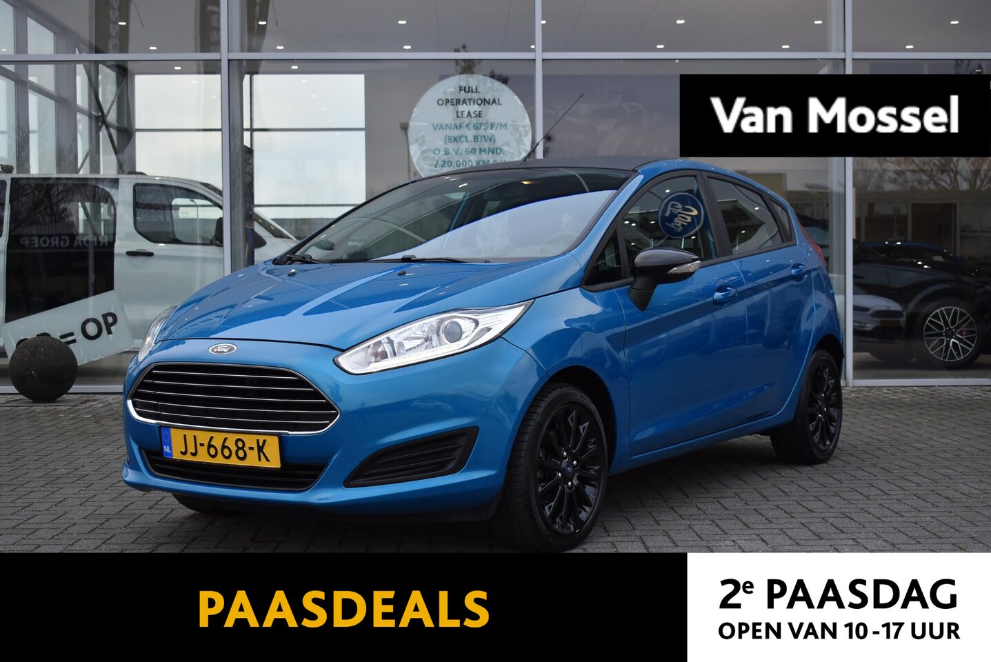 Ford Fiesta - 1.0 Style | Incl. Nieuwe Distributieriem | Volledig Dealeronderhouden | Zwartdak | Airco | - AutoWereld.nl
