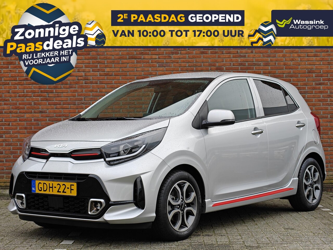 Kia Picanto - 1.0 DPi 67pk 4-zits GT-Line | Navigatie | Cruise Control | Camera Achter | Parkeersensoren - AutoWereld.nl