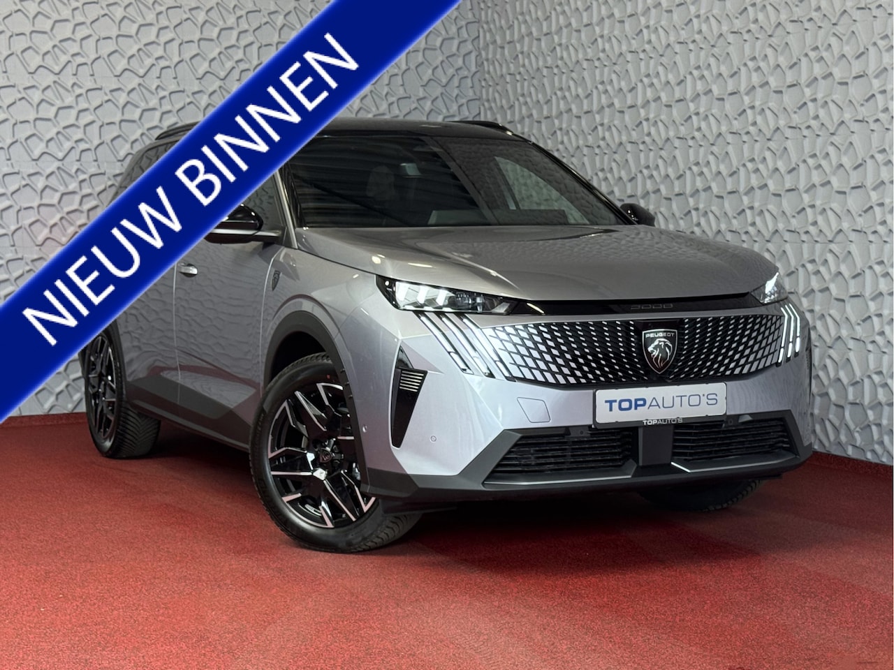 Peugeot 5008 - 1.2 HYBRID 145 GT GLAZENDAK 7PERS STOEL/STUUR VERW. ELEK.KLEP LED 7P 7 Persoons - AutoWereld.nl