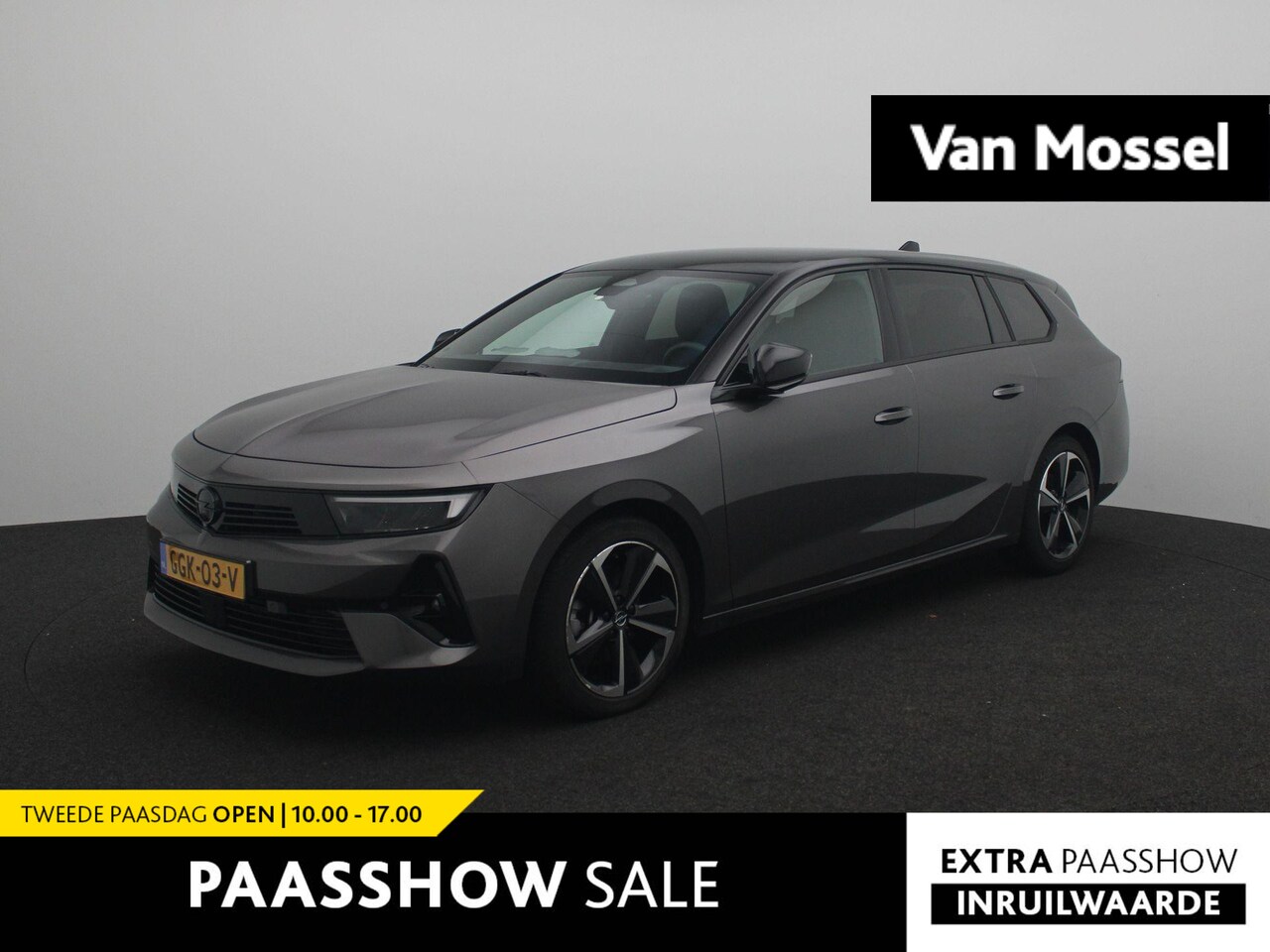 Opel Astra Sports Tourer - 1.2 Turbo Hybrid GS | Navigatie | Climate control | Apple Carplay/Android Auto - AutoWereld.nl