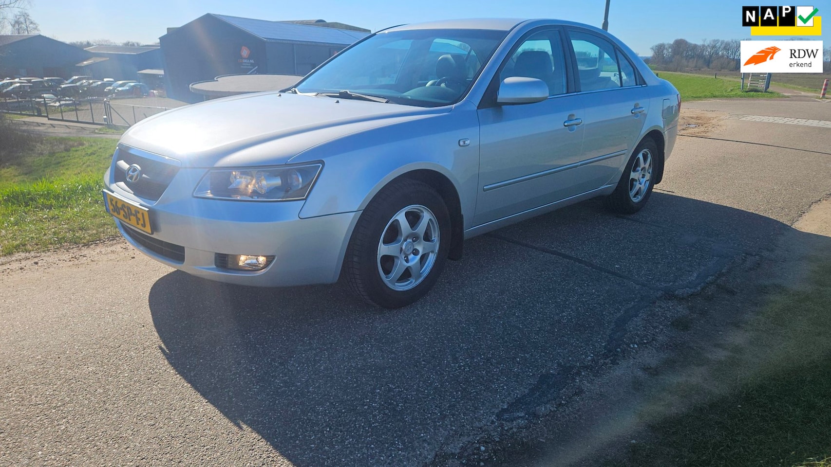 Hyundai Sonata - 2.4 DYNAMIC BUSINESS EDITION TOPSTAAT - AutoWereld.nl